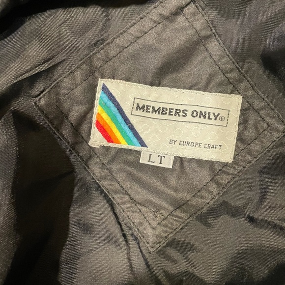 Men’s Large Members Only Jacket - Large - Picture 2 of 4